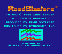 Ретро-игры - Road Blasters (NES) - аркадные гонки со стрельбой, портированные с Atari System 1